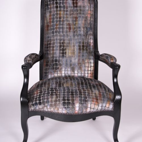 fauteuil voltaire restauré