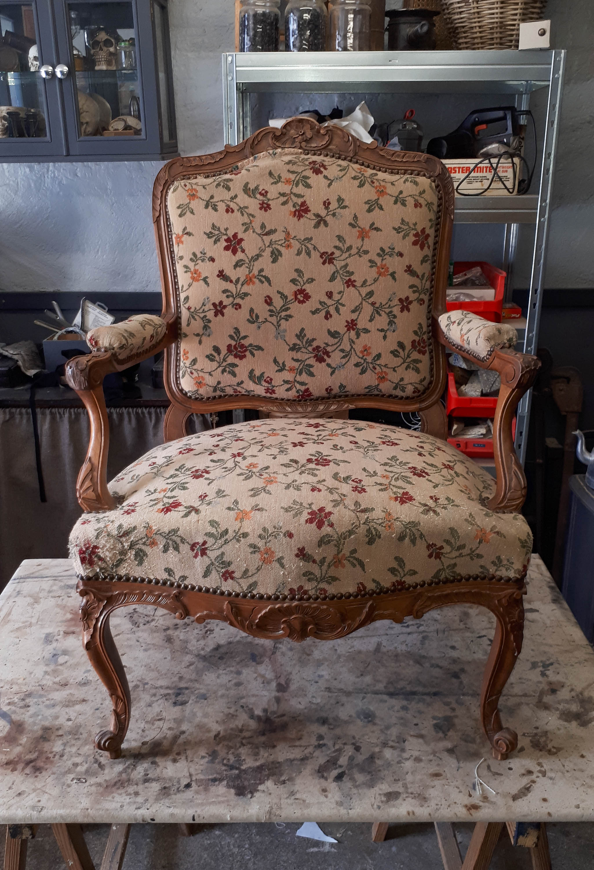 fauteuil louis XV